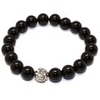 LONE ONES(ロンワンズ)MFSB-0003-SO Embpssed Nest Bead 10mm Onyx エンボスドネストビーズ10mmシャイニーオニキス