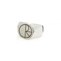 POLAR SKATE CO. [ポーラー] STROKE LOGO RING - STERLING SILVER 【SKATEBOARD】【リング】【シルバー】【指輪】