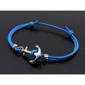 SYMPATHY OF SOUL（シンパシーオブソウル）　Anchor Cord Bracelet & Anklet - Silver（アンカーコードブレスレット&アンクレット - シルバー）