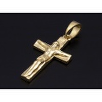 SYMPATHY OF SOUL（シンパシーオブソウル）　Large Divine Cross Pendant - K18Yellow Gold（ラージディヴァインクロスペンダント - K18イエローゴールド）