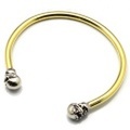 TRAVIS WALKER(トラヴィスワーカー)BGS007 White Bronze Chomps Bangle