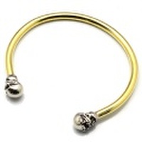 TRAVIS WALKER(トラヴィスワーカー)BGS007 White Bronze Chomps Bangle