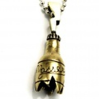 VASSER(バッサー) Lightning Bottle Pendant(ライトニングボトルペンダント)BRASS