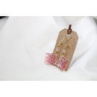 [ピアス]スクエアシェルピアス[ゴールド]