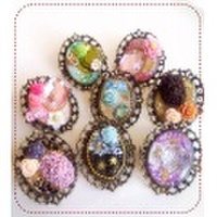 [ブローチ]一点ものブローチ[レジン]