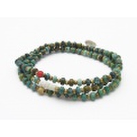 on the sunny side of the street（オンザサニーサイドオブザストリート）　Turquoise Beads Bracelet / Anklet / Necklace（ターコイズビーズブレスレット／アンクレット／ネックレス）310-108TB