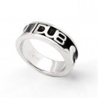 【DUB Collection｜ダブ コレクション】Affectionate Ring ペアリング DUBj-215-1(BK)【メンズ】