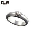 【DUB Collection│ダブコレクション】Crown Domed Ring　クラウンドームリング　DUBj-310-1【ユニセックス】