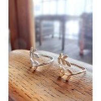 【SALE】ツイスト リーフ リング/2カラー