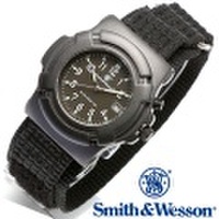 【キャンペーン対象外】 Smith & Wesson スミス＆ウェッソン LAWMAN WATCH 腕時計 BLACK SWW-11B-GLOW