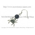 【ネクロマンス NECROMANCE】 ラピスラズリ スパイダーピアス Lapis lazuli Spider Pierce 瑠璃 蜘蛛