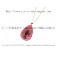 【ネクロマンス NECROMANCE】 リアルスコーピオンネックレス Real Scorpion Necklace ＜ピンク/桃色/Pink＞ 蠍 サソリ