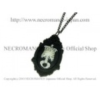 【ネクロマンス NECROMANCE】 リブケージスケルトン カメオネックレス Rib Cage Skeleton Cameo Necklace 骸骨 スカル 肋骨