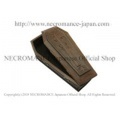 【ネクロマンス NECROMANCE】【数量限定】 フライングバットクロスウッドコフィンボックス Flying Bat Cross Wood Coffin Box コウモリ 蝙蝠 棺桶 十字架