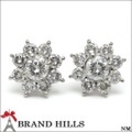 PT900 ダイヤモンド 1.00ct ピアス 総重量2.8g 極美品 [120100]