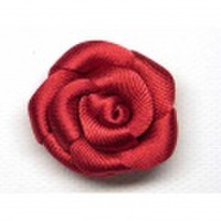 ちびタイ無地ローズ（レッド）