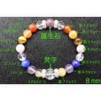オーダーメイド・幸運を呼ぶ チャクラストーンブレスレット（８ミリ玉）