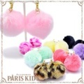 カラー ファー ポンポン イヤリング パリスキッズ本店 原宿 pariskid’s 公式 通販 安い hrtrd colpo