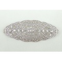 クリアカラー ビジュー エレガント ブローチ