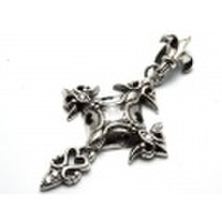 クロスモチーフシルバーペンダント/p072