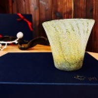 グラス　吹きガラス　色ガラス　glass studio 206番地　橋村野美知作　001