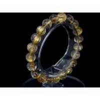 ゴールドルチルクォーツブレスレット 【4Ａ/珠径8.5ｍｍ】