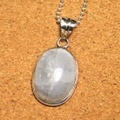 シルバー925 ムーンストーン ハンドメイドペンダントトップ ST-376