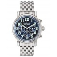 スタイリッシュなクロノグラフ・ウォッチ　暗闇でも明るく輝く“N夜光”も採用のファッショナブルウォッチ　水に強い20気圧防水　【SEALANE/シーレーン】　SE48-MBL　［送料無料］［バンド調節無料］［ラッピング無料］