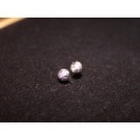 スワロフスキー通販　丸型シルバーピアス Moon Jewelry
