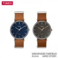 タイメックス TIMEX 腕時計 ウィークエンダーフェアフィールド 41mm 本革ベルト