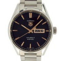 タグホイヤー　TAG HEUER　カレラ　デイデイト　キャリバー5　WAR201C.BA0723　41mm　SS　ブラック　USED　中古