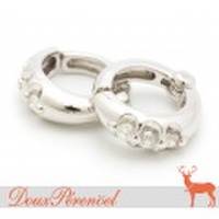 ダイヤモンド イヤリング K18WG D:0.10 D:0.10 [18金ホワイトゴールド]