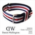 ダニエル ウェリントン DANIEL WELLINGTON 替ベルト 0806DW シルバー 18mm幅 CLASSIC CANTERBURY クラシック カンタベリー