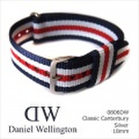 ダニエル ウェリントン DANIEL WELLINGTON 替ベルト 0806DW シルバー 18mm幅 CLASSIC CANTERBURY クラシック カンタベリー