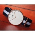 ダニエル ウェリントン DANIEL WELLINGTON 腕時計 0953DW ローズゴールド 34mm CLASSY GLASGOW クラッシー グラスゴー