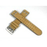 ハミルトン純正ベルト20mm/カーキフィールドオート40ｍｍ用ベージュヌバックベルトH600705117