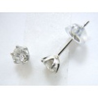 プラチナ　Tタイプ爪ダイヤモンド ピアス 彼女 誕生日 ジュエリー アクセサリー ∞ jka809