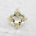 プリンセス イエローダイヤルース 0.520ct Fancy Light Orangy Yellow VS-2 中宝研 （225181）