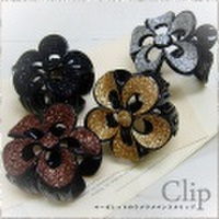 マーガレットのラメラメバンスクリップ 〜ホールド力もバツグン!必要なときにサッと取り出しておうちでもオフィスでも大活躍