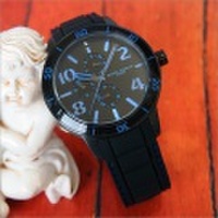 ミッシェル ジョルダン MICHEL JURDAIN 腕時計 MJ-7800-2 メンズ シリコンラバーベルト
