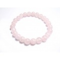 ローズクオーツ8ｍｍ丸玉ブレスレット
