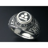 家紋カレッジリング・シルバーエンブレム・梅コース