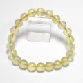 限定再入荷!イエロープレナイトSAの9mmブレスレット 7 【天然石・パワーストーン】