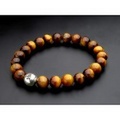 守護梵字・数珠ブレスレット・タイガーアイ(8mm)