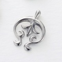 純チタンペンダントトップ　トーチ Li-048(T58)