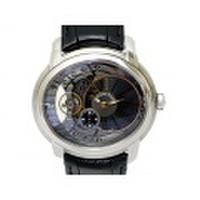 新着値下げ【AUDEMARS PIGUET オーデマピゲ】ミレネリー4101 自動巻 SS/革 裏スケ メンズ 2021-0