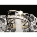 値下げ【PT900 プラチナ】 指輪　リング　ダイヤモンド0.397ｃｔ　ダイヤモンド0.21ｃｔ 13.5号　10.2ｇ　レディース　26199-0　　ジュエリー　人気