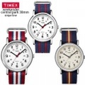 腕時計 タイメックス TIMEX weekender38 ウィークエンダー セントラルパーク ストライプ ライン