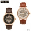 腕時計 リストウォッチ 自動巻き GLANZ グランツ ローズゴールド バロック BAROQUE メンズ