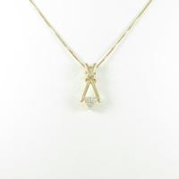K18YG ダイヤモンドネックレス